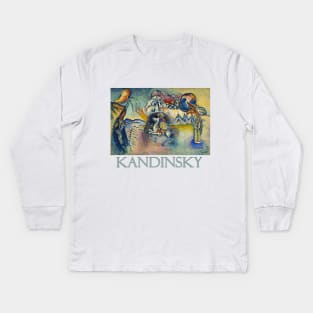 St. George and the Dragon by Wassily Kandinsky Kids Long Sleeve T-Shirt